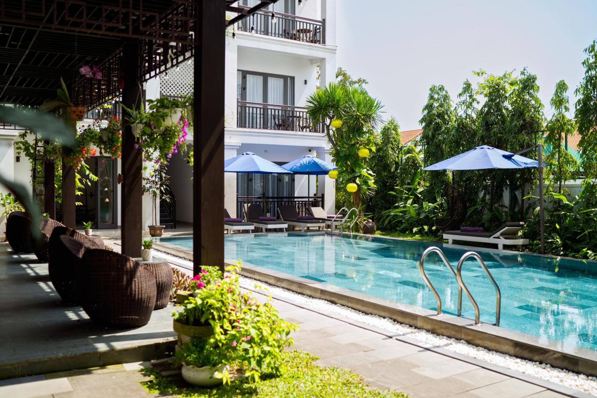 โรงแรมโกลเดน เพิร์ล ฮอยอัน ภายนอก รูปภาพ