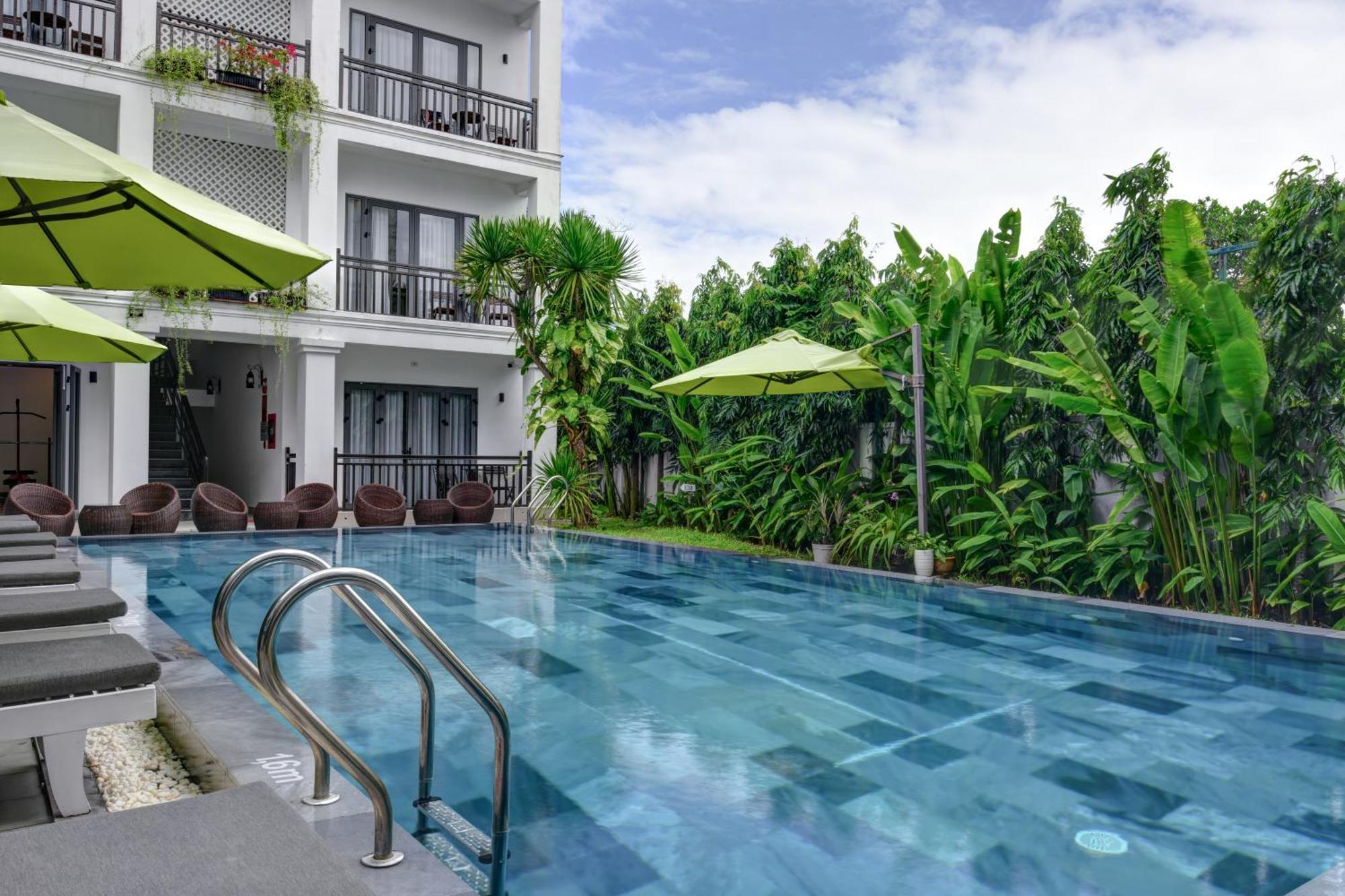 โรงแรมโกลเดน เพิร์ล ฮอยอัน ภายนอก รูปภาพ