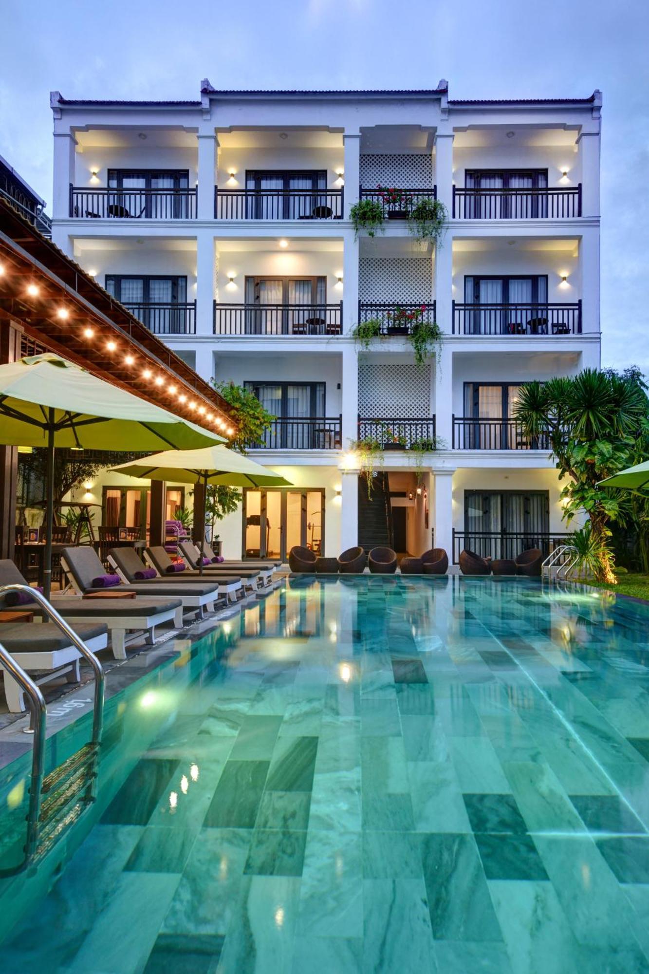 โรงแรมโกลเดน เพิร์ล ฮอยอัน ภายนอก รูปภาพ